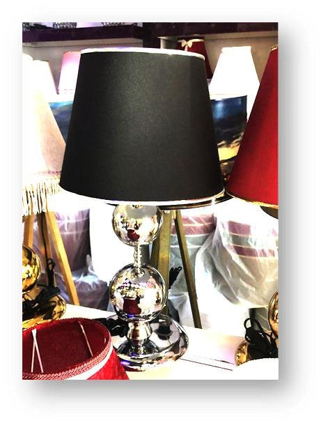 Metal table lamp